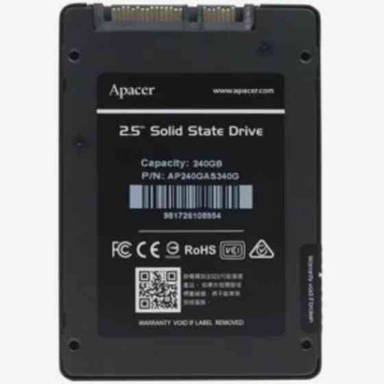 Твердотельный накопитель Ssd 2.5" Apacer 240gb As340 Ap240gas340g-1 (арт-8718) Макеевка