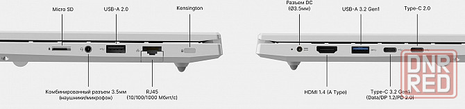 Ноутбук Maibenben M16b-R343um 16" Wuxga Ips, Amd R3-4300u, 8gb, 512gb Ssd, Linux, серебристый (арт-6 Макеевка - изображение 4