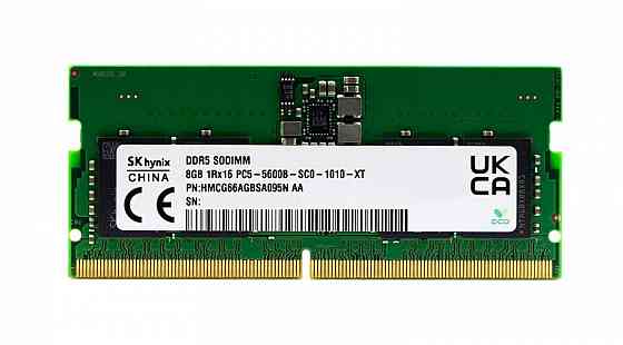Оперативная память Sodimm 8gb Ddr5-5600 Sk Hynix Hmcg66agbsa095n (арт-2098) Макеевка