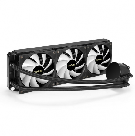 Комплект водяного охлаждения Exegate Blackwater-360. Pwm. Rgb (Rgb подсветка, (Ex297325rus) (арт-273 Макеевка