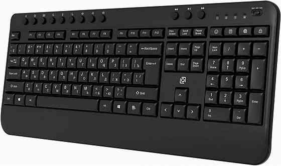 Клавиатура беспроводная Oklick K257w Black (2070286) (арт-1917) Макеевка