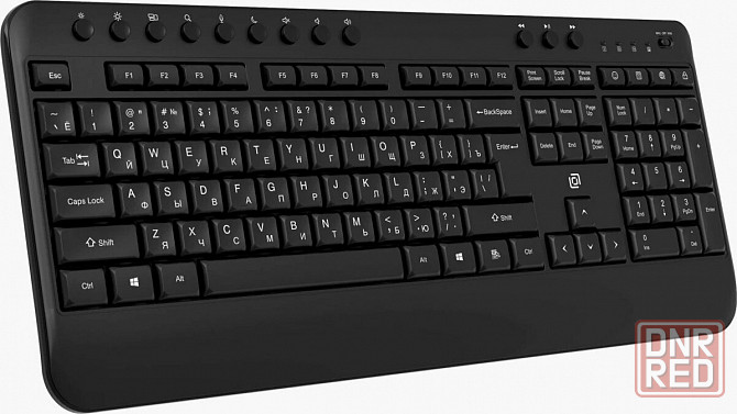 Клавиатура беспроводная Oklick K257w Black (2070286) (арт-1917) Макеевка - изображение 4