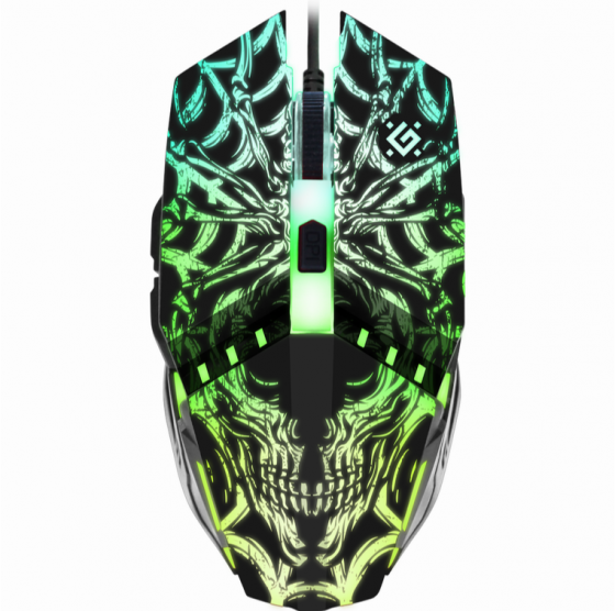 Мышь Defender Prototype Gm-670l, черный (52670) оптический, 2400 Dpi, Usb (арт-9765) Макеевка