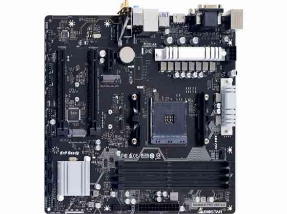 Материнская плата Biostar B550mx/E Pro Soc-Am4 Amd B550 4xddr4 Matx Ac`97 8ch(7.1) Gblan Raid+Vga+Dv Макеевка