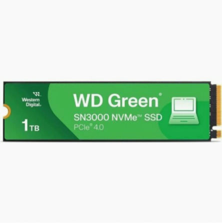 Твердотельный накопитель Ssd Western Digital Green Sn3000, 1000gb, M.2 2280, Pcie 4.0 X4 (Wds100t4g0 Макеевка