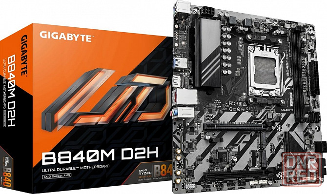 Материнская плата Gigabyte B840m D2h, Socket Am5, Amd B840, Matx, Ret (арт-7035) Макеевка - изображение 1