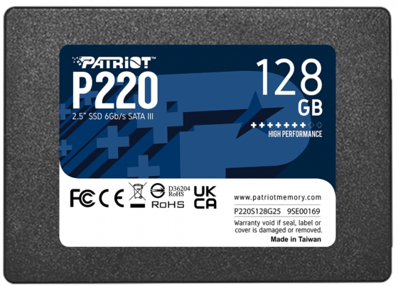 Ssd накопитель Patriot P220 P220s1tb25 1тб, 2.5 (арт-9736) Макеевка