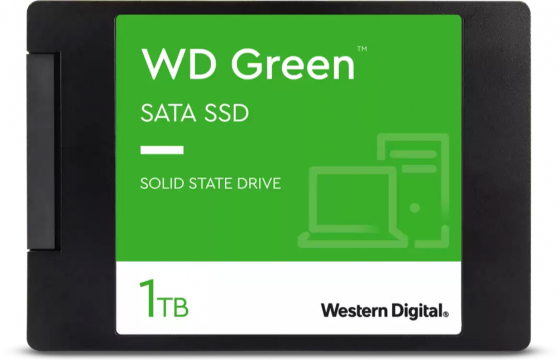 Твердотельный накопитель Ssd 1tb Western Digital Green Wds100t3g0a Sata3 2.5 (арт-1248) Макеевка