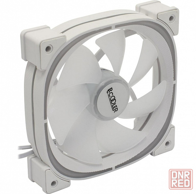 Вентилятор Pccooler Ef120 Argb White 4pin Pwm + 3pin Argb, 600-1500 об/мин Retail (арт-7432) Макеевка - изображение 1