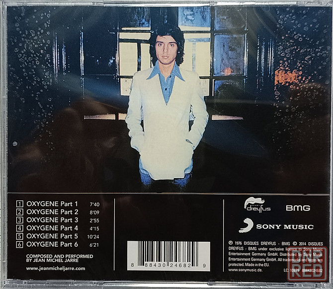 CD диск Jean Michel Jarre-Oxygene- Донецк - изображение 2