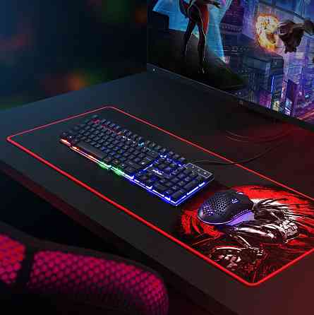 Игровой коврик для компьютерной мыши Defender Liberty 800х300х3мм (арт-7044) Макеевка