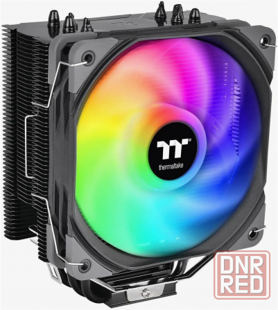 Устройство охлаждения(кулер) Thermaltake Ux200 Se, 4-Pin, Argb, черный, 120мм, Ret [Cl-P105-Al12sw-A Макеевка - изображение 1