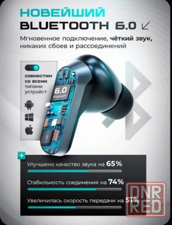 HARMUZ новая модель 2026 г. BLUETOOTH 6.0 Донецк - изображение 5