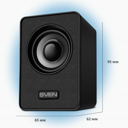 Колонки Sven 135, 2.0, черный [Sv-020231] (арт-3055) Макеевка