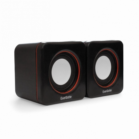 Акустическая система стерео Exegate Disco 160 Ex287050rus, 2x3вт, питание от Usb, черный (Ret) (арт- Макеевка