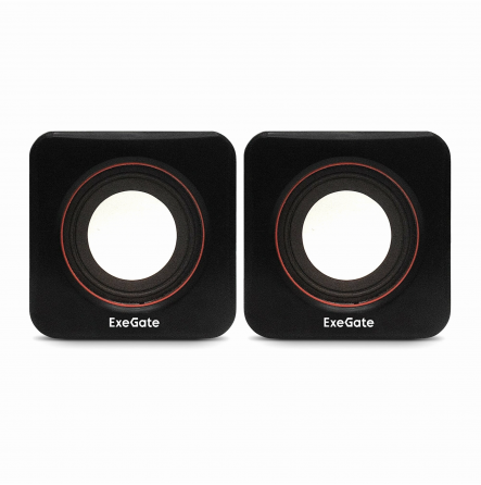 Акустическая система стерео Exegate Disco 160 Ex287050rus, 2x3вт, питание от Usb, черный (Ret) (арт- Макеевка