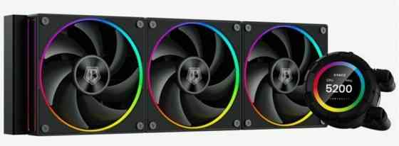 Комплект водяного охлаждения Id-Cooling Sl360 Black Lga20xx,1700,1200,115x, Am5, Am4 (арт-9423) Макеевка