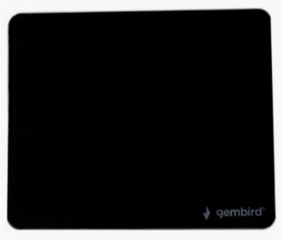 Коврик для мыши Gembird Mp-Basic чёрный (220*180*0.5мм) ультратонкий 100% пластик (арт-6624) Макеевка