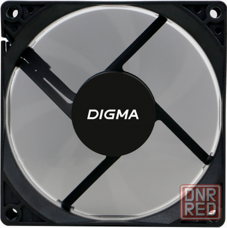 Вентилятор Digma Dfan-90 90х90x25 черный 3-Pin 4-Pin (Molex) Ret (арт-1265) Макеевка - изображение 3