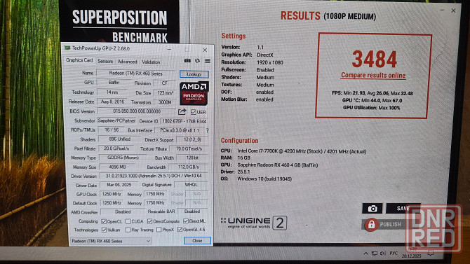 Видеокарта Sapphire RX460 4GB Шахтерск - изображение 6