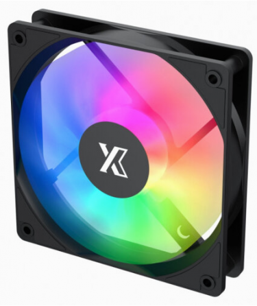 Вентилятор для корпуса Xastra Fc120b Argb Reverse (Fc120-1ba-Srx-Gl) (арт-1082) Макеевка