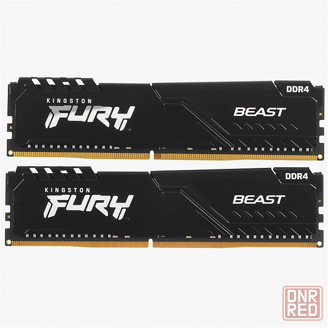 Оперативная память Kingston Kf432c16bb1k2/32wp, 32gb (2x16gb) 3200mt/S Ddr4 Cl16 Dimm, черный (арт-8 Макеевка - изображение 1