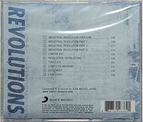 CD диск Jean Michel Jarre-Revolutions - Донецк