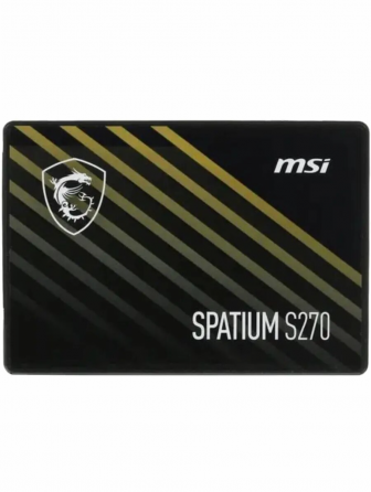 Ssd 2.5" 240gb Sata Msi Spatium S270 (S78-440n070-P83) 500/400, Iops 50/80k, Mtbf 2m, 110tbw, 0,25dw Макеевка