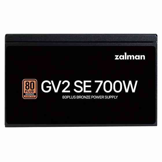 Блок питания Zalman Zm700-Gv2se 700 вт, 80 Plus Bronze, 120 мм, немодульный, черный (арт-3135) Макеевка