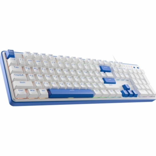 Клавиатура Redragon Faye Pro Ru, Rgb, белый-синий (72257) (арт-6713) Макеевка