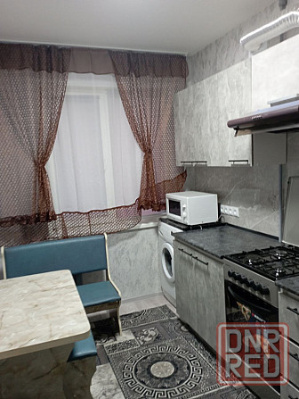 Сдам 2ком Текстильщик впервые после современного ремонта с мебелью и техникой вода холодная,горячая Донецк - изображение 4