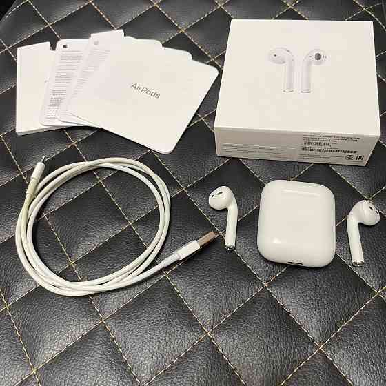 Наушники Apple AirPods 2, беспроводные, оригинал Донецк