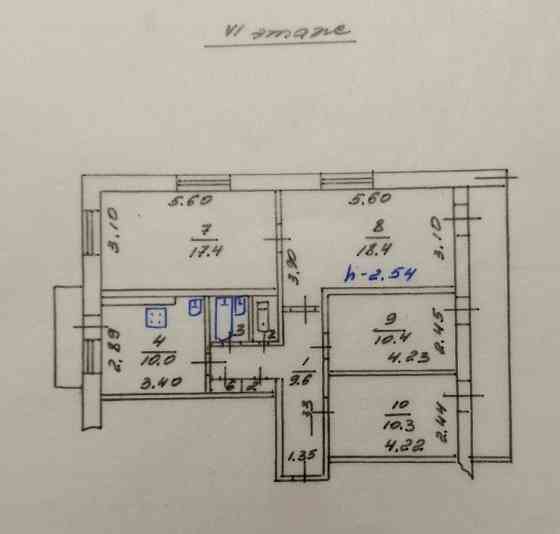 Продам 4-х комн.кв. с видом на море Мариуполь