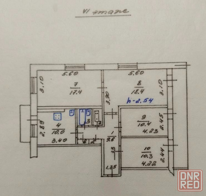 Продам 4-х комн.кв. с видом на море Мариуполь - изображение 1