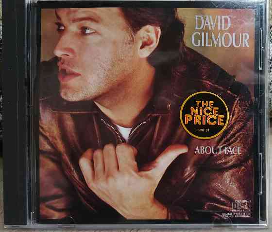 David Gilmore (1984) About Face - CD, фирменный (USA), б/у Макеевка