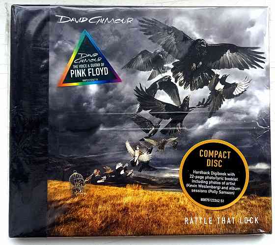 David Gilmour (2015) Rattle That Lock - CD, фирменный (USA), новый Макеевка