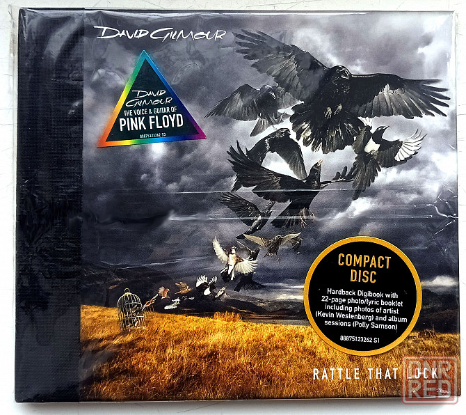 David Gilmour (2015) Rattle That Lock - CD, фирменный (USA), новый Макеевка - изображение 1