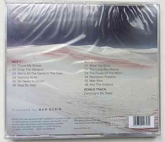 Deep Purple (2020) Whoosh! - CD, фирменный (EU), новый Макеевка