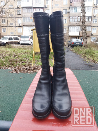 Сапоги женские 38 р. кожаные Marko Беларусь Донецк - изображение 4