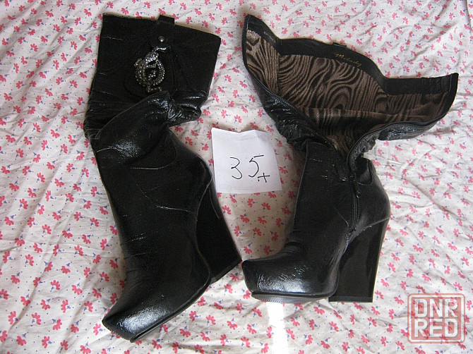 Сапоги женские 36/37 Донецк - изображение 1