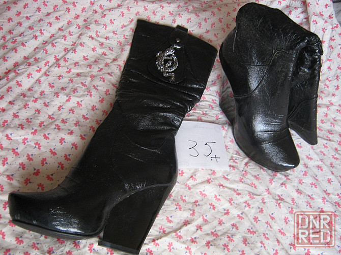 Сапоги женские 36/37 Донецк - изображение 2