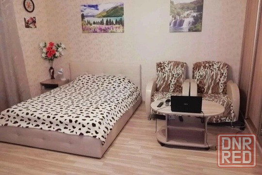 Однокомнатная квартира в долгосрочную аренду, расположена в Будённовском районе на Майском рынке. Донецк - изображение 1