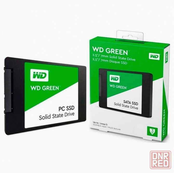 Твердотельный накопитель Ssd 2.5" Western Digital Green (Wds240g2g0a) 240гб (арт-5410) Макеевка - изображение 1