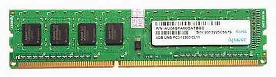 Оперативная память Dimm Ddr3 Apacer 4 гб 1600 мгц Cl11 (Au04gfa60catbgc) (арт-7740) Макеевка