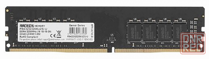 Оперативная память Dimm Ddr4 Amd 32гб 3200 мгц Cl16 R9432g3206u2s-U (арт-5934) Донецк - изображение 1