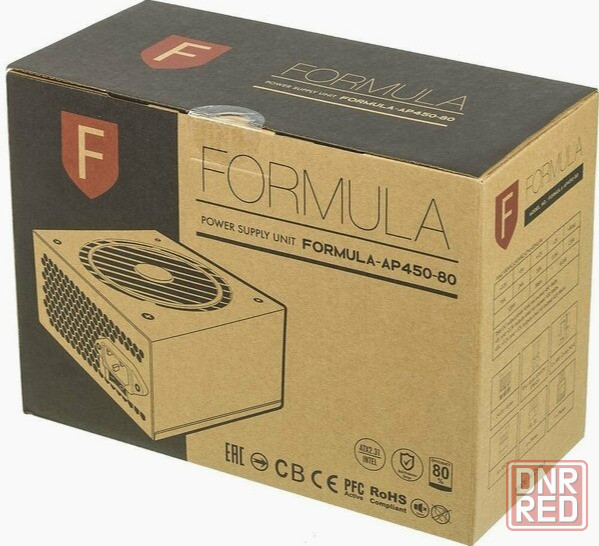 Блок питания Formula Atx 450w Formula-Ap450-80 80 Plus White (20+4pin) Apfc 120mm Fan 7xsata Rtl (ар Макеевка - изображение 3