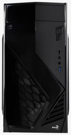 Корпус Mini-Tower Aerocool (Formula) [Cs-102] Atx, с бп, черный (арт-3371) Макеевка