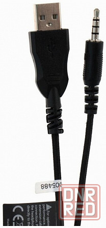 Наушники с микрофоном A4tech Bloody G200 Aux3.5-4pin +Usb черно красные (арт-1579) Донецк - изображение 2