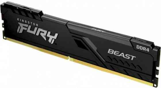 Оперативная память Ddr4 Kingston 8gb 3200 Mhz Pc-25600 Fury Beast Black (Kf432c16bb/8) (арт-4674) Макеевка