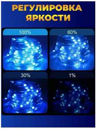 Светодиодная гирлянда с микрофоном Донецк